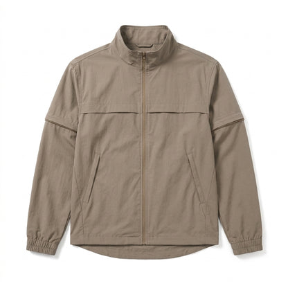 Vrwtleang™ Lumen Unisex Convertible Casual Jacket — Detachable-Sleeve Lightweight Utility Layer