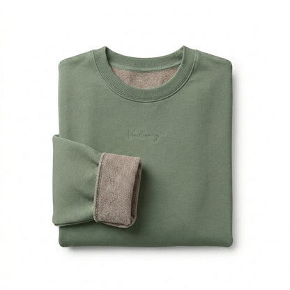 Vrwtleang™ Orison Reversible Unisex Sweatshirt — Two-Way Premium Crewneck Casual Pullover